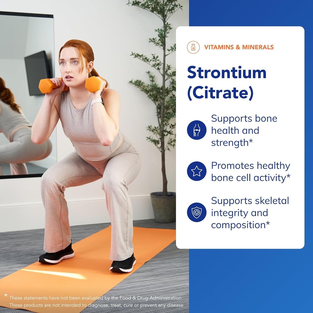 Pure Encapsulations Strontium (Citrate) | Hypoallergenic Dietary Supplement to Support Healthy Bones* | 180 Capsules 4