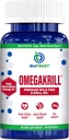BioTrust OmegaKrill EPA & DHA Omega 3 Supplement, Fish and Krill Oil to Provide Support for Joint, Heart, Brain, Eye and Skin (30 Servings) 2