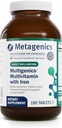 Metagenics Multigenics Multivitamin with Iron - Fast-Release Multivitamin & Multimineral Tablet - for Bone Health, Homocysteine Metabolism & Antioxidant Support* - Non-GMO & Gluten Free - 180 Tablets 2