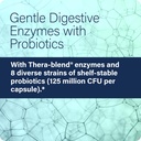 Enzyme Science - Complete Digestion, Full Support for Digestive Health and Help Reducing Gas, Bloating, Indigestion, and Irregularity with 125 Billion CFU Probiotics, Vegetarian, 90 Capsules 5