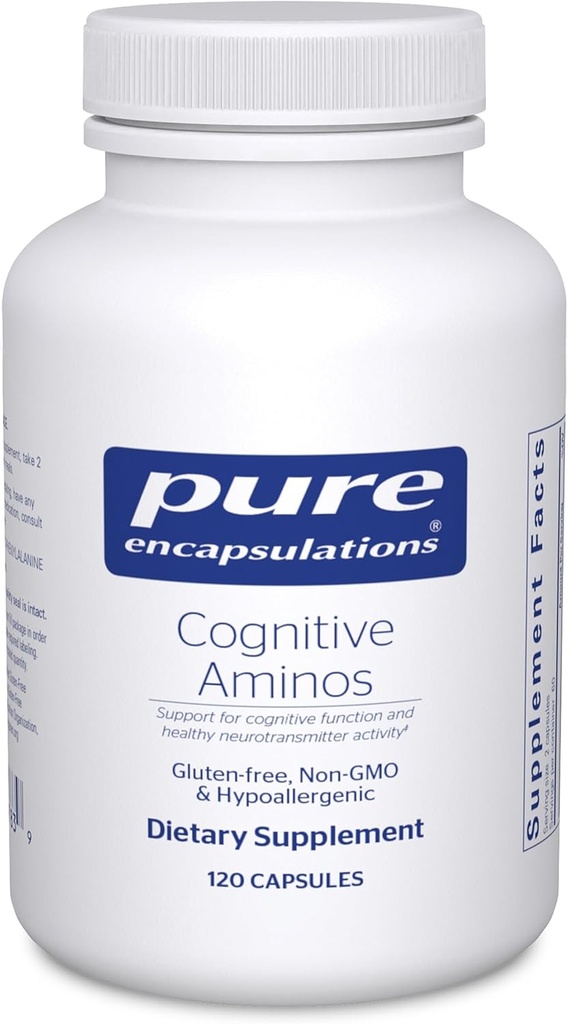 Pure Encapsulations Cognitive Aminos | Hypoallergenic Supplement for Cognitive Function Support | 120 Capsules 2
