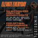 PERFORMIX - Creatine Monohydrate - 5000 mg Per Serving (5g) - Pre Workout - Increase Muscle Mass, Improve Strength & Reduce Fatigue - Creatine Monohydrate Powder - Unflavored - 80 Servings - 400g 5