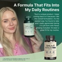 VINATURA Shilajit for Men and Women - 1000mg Pure Himalayan Shilajit Capsules, standardized to 50% Fulvic Acid - 60 Capsules 6