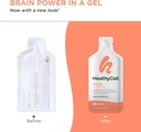 Healthycell Telomere Length Healthy Aging Supplement + Focus & Recall Brain Supplement for Memory & Focus Bundle 3