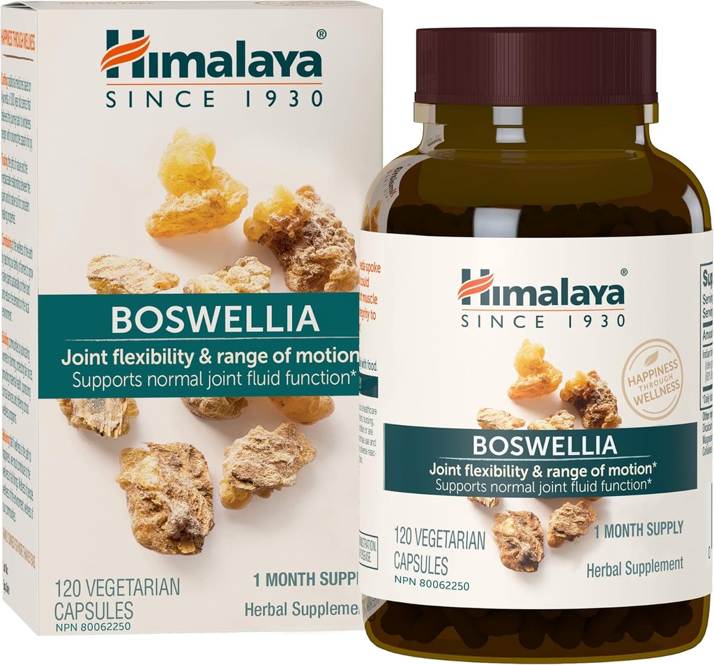 Himalaya Boswellia, Joint Support for Mobility and Flexibility, Promotes Tissue Preservation, 250 mg, 120 Capsules 2