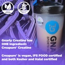 Gnarly Nutrition Creatine Powder – Creapure, Vegan Creatine Supplement – NSF Sport Certified, Optimized Recovery – Sports Nutrition – 5g Creatine Monohydrate – Unflavored, 15.87 oz 4