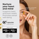 Fish Oil Softgels & Vitamin C Blend, Premium Vitamin C Powder & Omega-3 Protocol, Energy Boosting, Vegan, Gluten-Free (1-Month Supply) 4