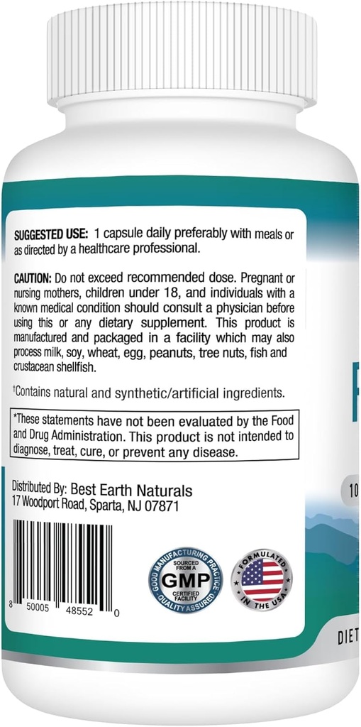 Best Earth Naturals Prostate Support Supplement for Men - Prostate Support - 30 Day Supply 5
