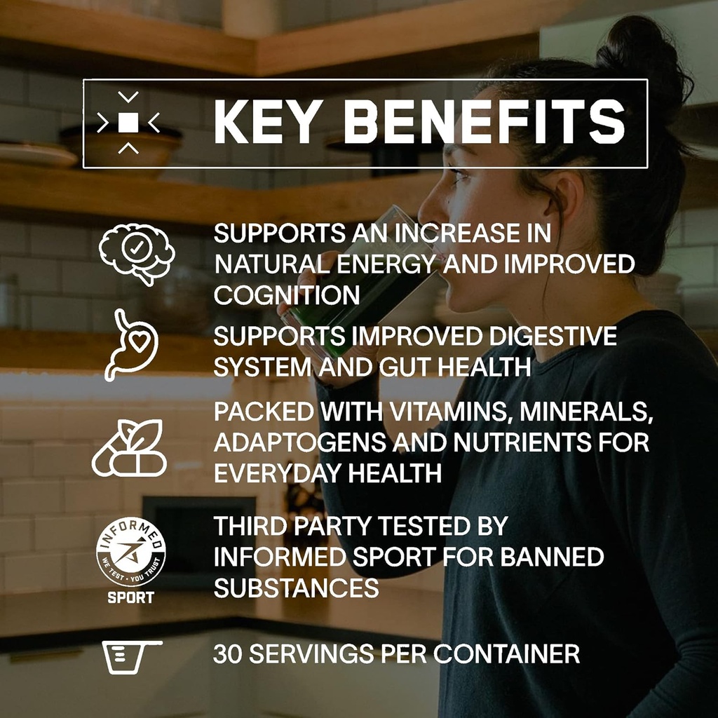 BARE PERFORMANCE NUTRITION BPN Creatine Monohydrate & Strong Greens Bundle 6