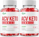 Simpli Health ACV Keto + Gummies, SimpliHealth ACV Keto Supplement Gummies - Maximum Strength, Simpli ACV Gummys, All Natural Support Advanced Formula, SimpliACV Gummy Reviews (2 Pack) 2