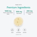 Vitanica Daily Calm Tonic - Liquid Supplement for Brain Health - Support from Lemon Balm, Kava Kava & Passionflower - Vegan Supplement for Tension & Irritability - Pro Logo - 4 Fl Oz 5