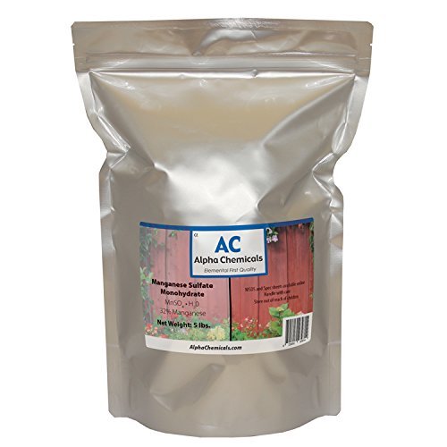 Manganese Sulfate Monohydrate - 32% Mn - 5 Pounds 2