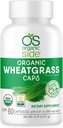 | Organic Wheatgrass Capsules | 60 Count | USDA Certified Organic, Non-GMO, Vegan Supplement for Natural Energy Boost, Immune Support, and Wellness 2