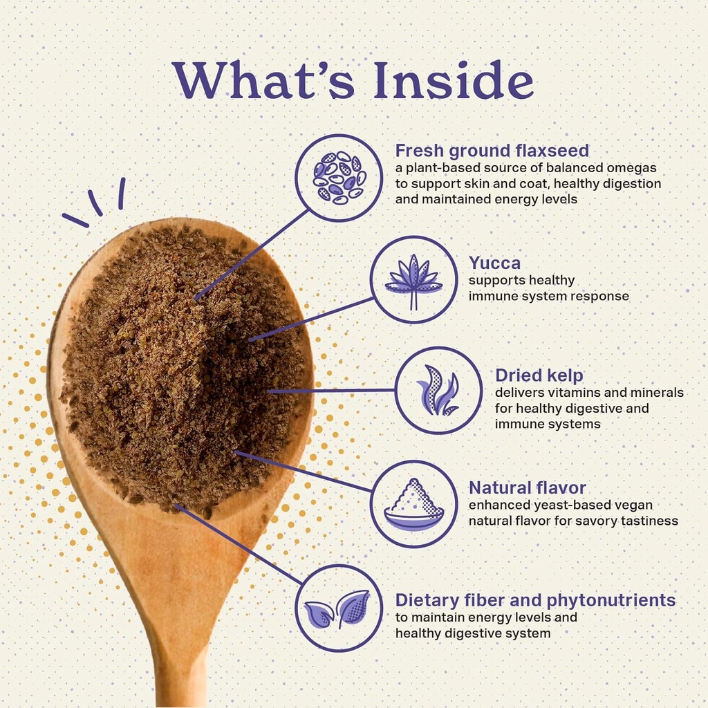 The Missing Link Feline Superfood Supplement Powder 6oz Bag, Veterinarian Formulated, Balanced Omega 3 & 6 for Healthy Skin & Coat, Digestion, Immunity & Overall Cat Health 4