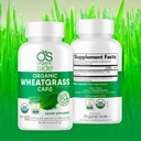 | Organic Wheatgrass Capsules | 60 Count | USDA Certified Organic, Non-GMO, Vegan Supplement for Natural Energy Boost, Immune Support, and Wellness 5