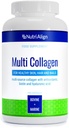 Nutri-Align Multi Collagen | 120 Collagen Peptides Capsules - 600mg Bovine Collagen & 400mg Marine Collagen per Serving | Collagen for Women Hair, Skin & Nails with Vitamins & Amino Acids | Sugar Free 2