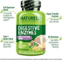 NATURELO Digestive Enzymes - Full Spectrum Support with a Broad Blend of 15 Enzymes Plus Ginger - 90 Vegan Capsules (Pack of 2) 5