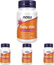 NOW Foods Supplements, Daily Vits™with Fruit & Veggie Blend, Lutein and Lycopene, 30 Veg Capsules (Pack of 4) 2