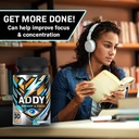 Addy Energy - Focus & Energy Supplement - Brain Booster - Adderall Alternative - Focus, Increase Productivity - Clean Energy - Sharp Focus - 30 Day Supply 4