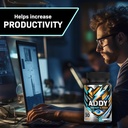 Addy Energy - Focus & Energy Supplement - Brain Booster - Adderall Alternative - Focus, Increase Productivity - Clean Energy - Sharp Focus - 30 Day Supply 6