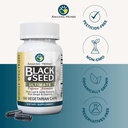 Amazing Herbs Whole Spectrum Black Seed Ultimate, Vegetarian Capsules - Olive Leaf & Garlic Extracts Plus Ginger & Cayenne, Gluten Free, Non GMO, Vegan - 100 Count 5