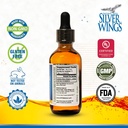 Natural Path Silver Wings Colloidal Silver Liquid - Enhanced Immune Support Supplement - 250ppm (1250mcg) - 2oz Dropper 3