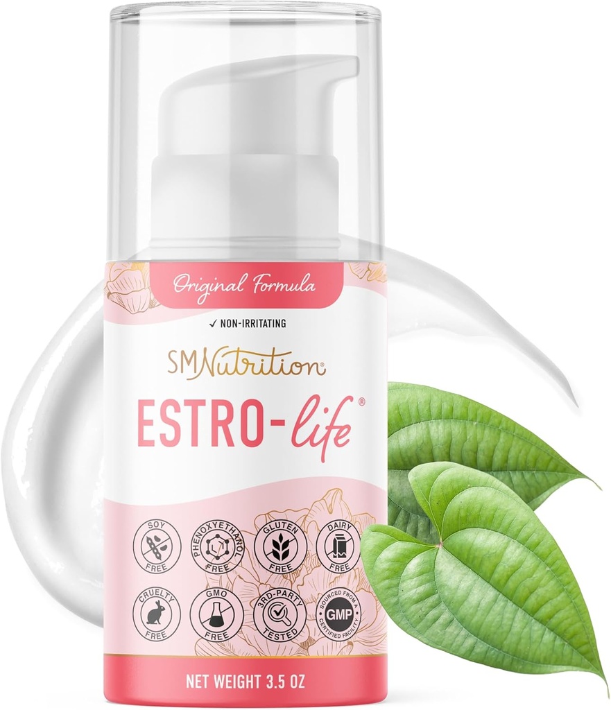 Original Estro-Life Balancing Skin Cream for Women | Cosmetic Skin Cream with 175mg of Estriol per Container with Vitamin A | Soy-Free, Cruelty-Free, and Non-GMO | 84 Applications, 3.5oz Pump 2