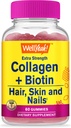 WellYeah Collagen+Biotin + Organic Vitamin D3, Gummies Bundle - Great Tasting, Vitamin Supplement, Gluten Free, GMO Free, Chewable Gummy 3