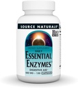 Source Naturals Essential Enzymes 500mg Bio-Aligned Multiple Supplement Herbal Defense for Digestion, Gas & Constipation Relief - Strong Immune System Support* - 120 Capsules 2