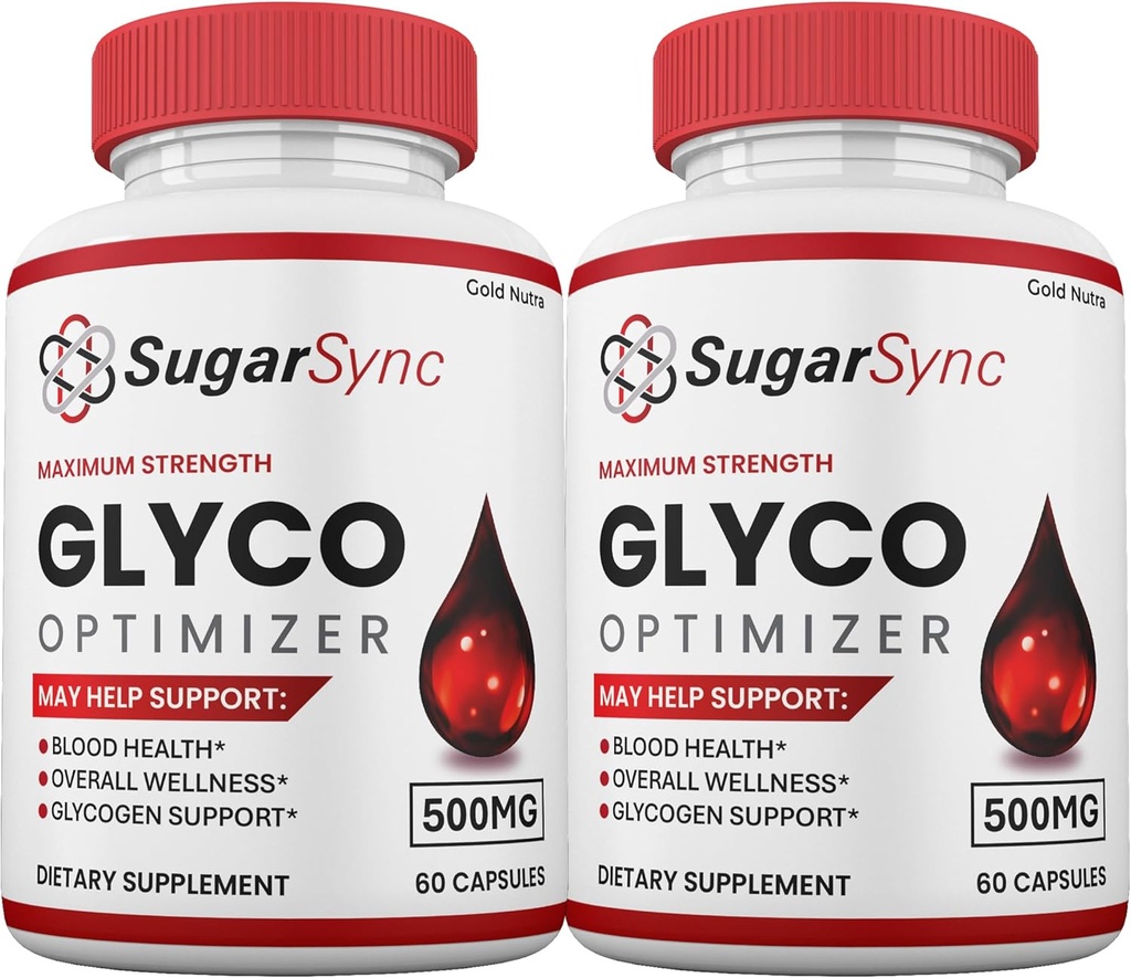 SugarSync Glyco Optimizer Capsules, SugarSync Pills, Supplement for Men and Women Vitamins (2 Pack) 2