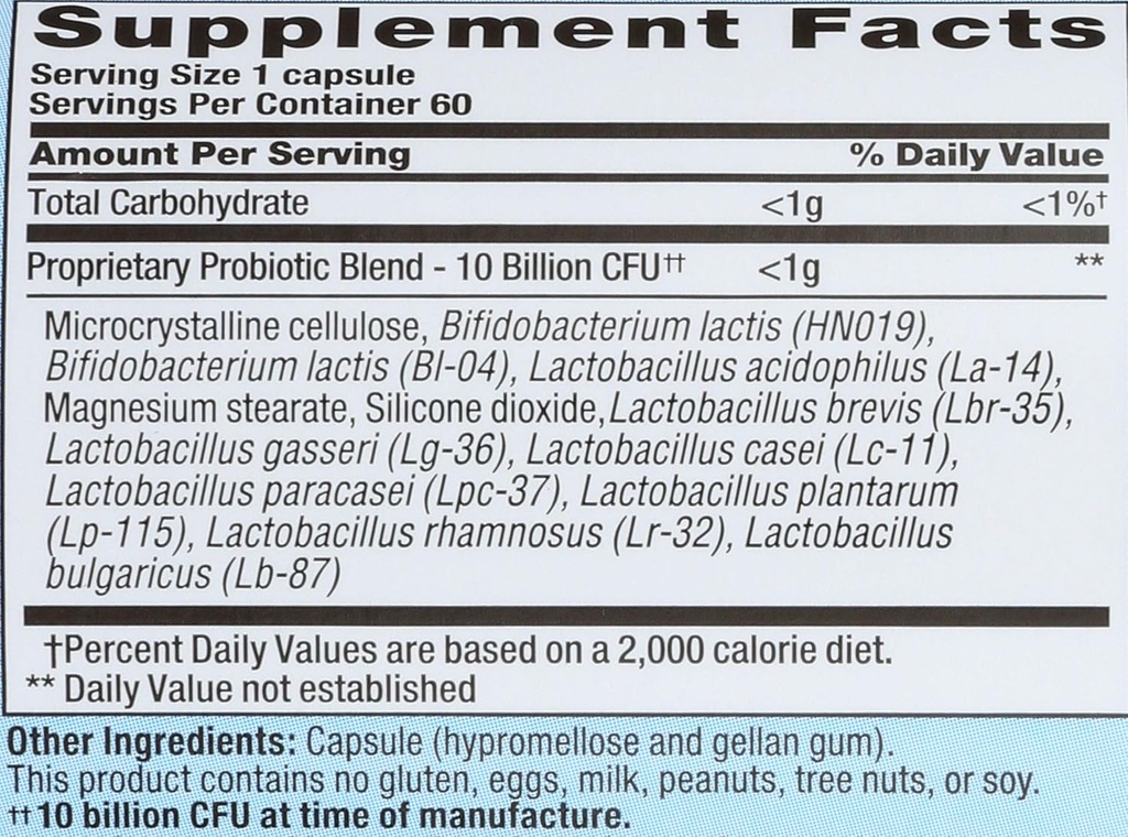 Nutrition Now PB 8 Probiotic Immune System and Digestive Support* Dietary Supplement, 60 Count 5
