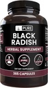 Pure Original Ingredients Black Radish (365 Capsules) No Magnesium Or Rice Fillers, Always Pure, Lab Verified 2