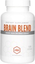 NBI Brain Blend for Memory, Focus, Concentration, Cognitive Function for Men & Women | Caffeine-Free with ALCAR, Alpha Lipoic Acid, Huperzine A, Turmeric | Nootropic | 120ct Capsules 2