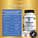 ProstaBiome Max Prostate Support Formula, Natural Herbal Blend with Saw Palmetto, 60 Capsules, 30-Day Supply (1) 4