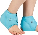 Comfytemp Ankle Ice Pack Wrap for Swelling, Plantar Fasciitis, Foot Pain Relief, FSA Eligible, Gel Packs for Injuries Reusable, Hot Cold Compression for Achilles Tendonitis, Sprain Ankles, Gift, 2 Pcs 2