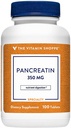 The Vitamin Shoppe Pancreatin 500MG, Natural Digestive Enzyme Supplement, Supports Digestion of Fats, Protein, Carbohydrates (100 Tablets) 5