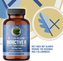 Pure Lab Vitamins Bioactive B Complex - 120 Vegan Caps Slow Release Formula (B1, B2, B3, B5, B6, B7, B9, B12) - 60 Days Supply, Gluten & Sugar Free Made in Canada 6