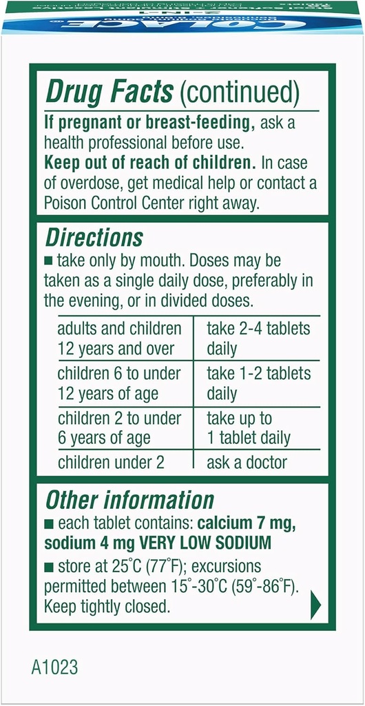 Colace 2-In-1 Stool Softener & Stimulant Laxative Tablets, Gentle Constipation Relief in 6-12 Hours, 30 Count 4