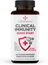 Clinical Immunity - Quick-Start - Immune System Support - Rapid Immunity Response - Boosts Antibodies, B + T + NK Cells, Neutrophils & Macrophagens - Black Elderberry & Pre + Probiotics - 60 Capsules 2