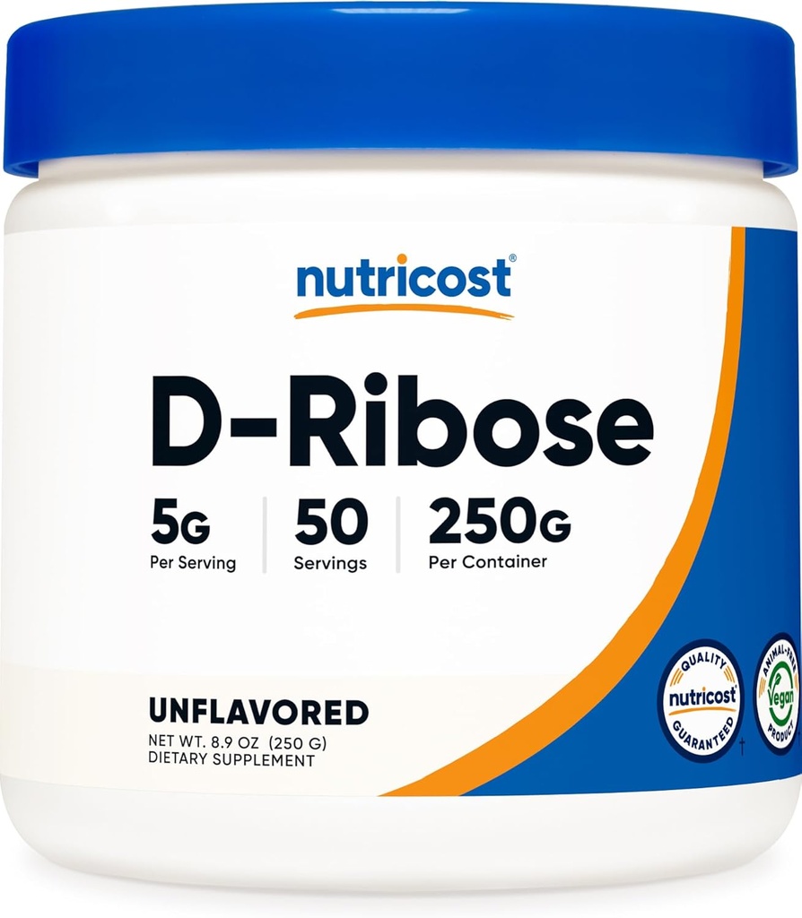 Nutricost D-Ribose Powder (250 Grams) 2