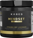 Kaged Nootropic Mindset Elite, Focus and Productivity Supplement, Organic Caffeine, Supports Working Memory, Focus, Energy, and Mood*, Strawberry Lemonade - 30 Servings 2