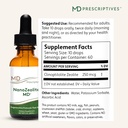 MD Prescriptives - NanoZeolite MD - Soluble Zeolite Solution - 60 Servings - 1 fl oz 3