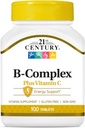 21st Century Healthcare, B Complex Plus Vitamin C, Tablets 100 Count (Pack of 1) 2