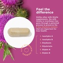 LiverSmart - Liver Cleanse & Repair Formula with European Milk Thistle, Silymarin, Artichoke, Dandelion, Yellow Dock Root, Beet Root - Supplement to Aid, Renew and Support Liver Health (3) 5