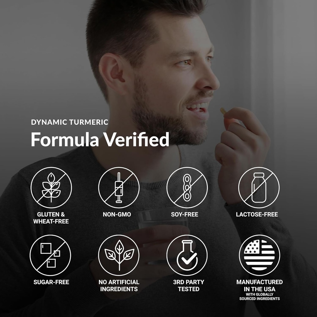 Stonehenge Health Dynamic Turmeric, Dynamic Biotics Probiotic: Joints and Digestion Support Bundle 5