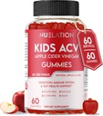 Apple Cider Vinegar Gummies for Kids, 60 Servings. Gluten Free, Vegan and Gelatin Free ACV Gummies 2