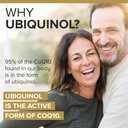 Qunol Ubiquinol CoQ10 200mg Softgels, Ubiquinol 200mg - Active Form of Coenzyme Q10, Antioxidant for Heart Health - 60 Count (Pack of 2) 3