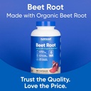 Nutricost Beet Root 2400mg, 180 Capsules - CCOF Certified Made with Organic Beet Root, Superfood, 60 Servings 6