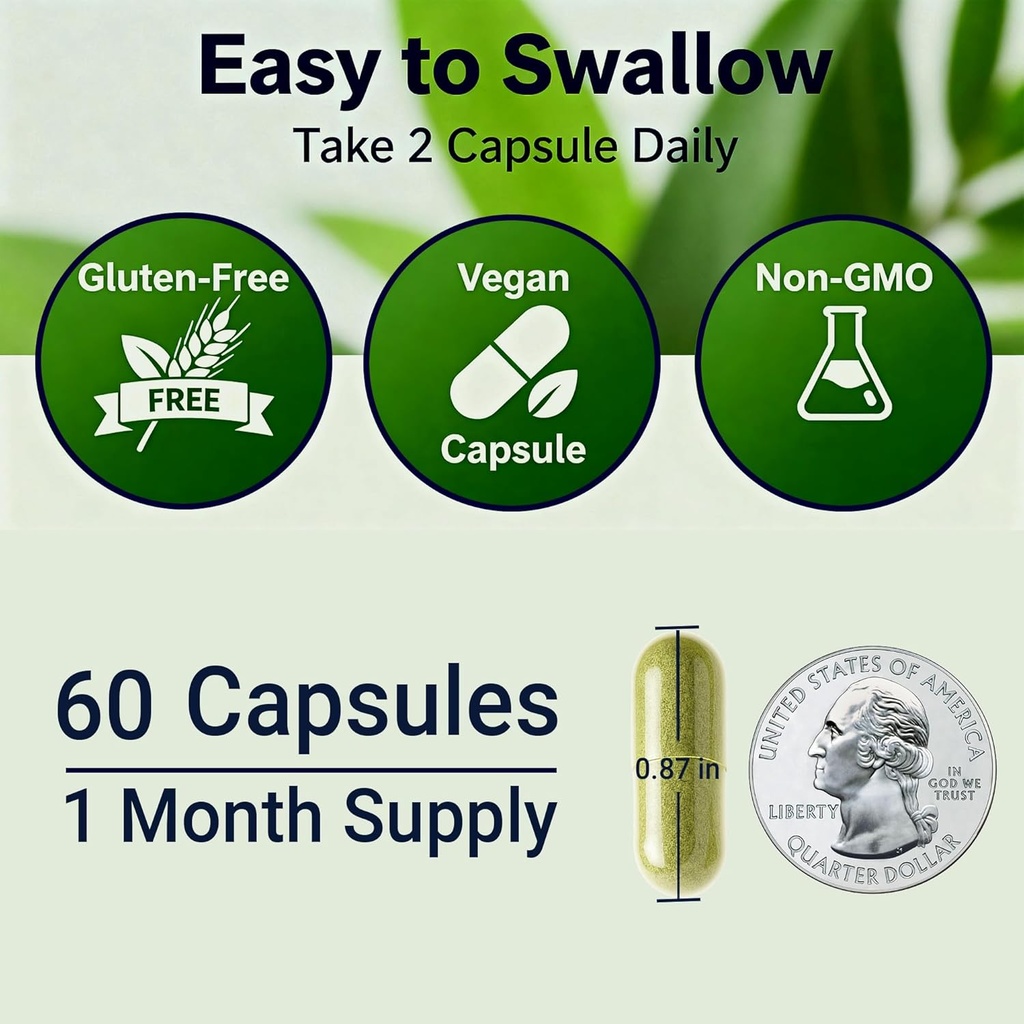 Sea Moss Black Seed Oil Ashwagandha Ginger - Advanced Irish Sea Moss Capsules All in One Supplement with Seamoss Black Seed Oil Ashwagandha Burdock Root Bladderwrack - Pills for Energy, Immune, Gut 5