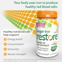 Fergon Iron Restore Chewable Tablets - Gentle on Stomach, Non-Constipating - 27mg Iron for Energy Support – 60 Tablets 4